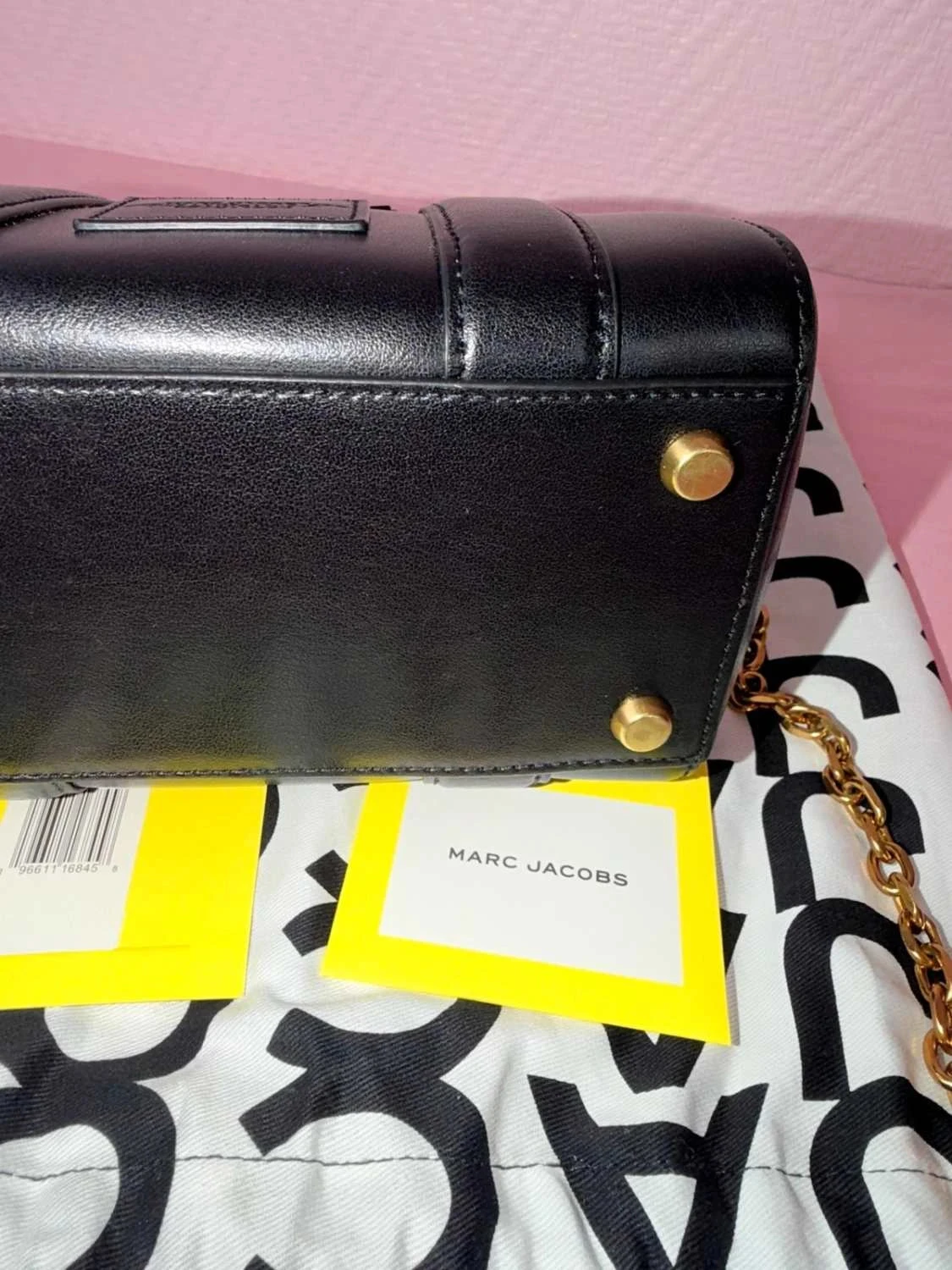 Mini Crossbody-tas Marc Jacobs zwart – photo 10
